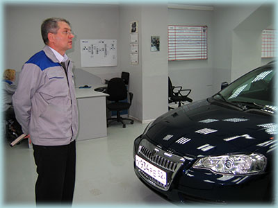 Начальник управления обеспечения качества автомобиля Volga Siber Валерий Козленков